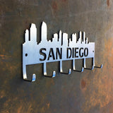 San Diego Skyline Key Hooks CC Metal Design 