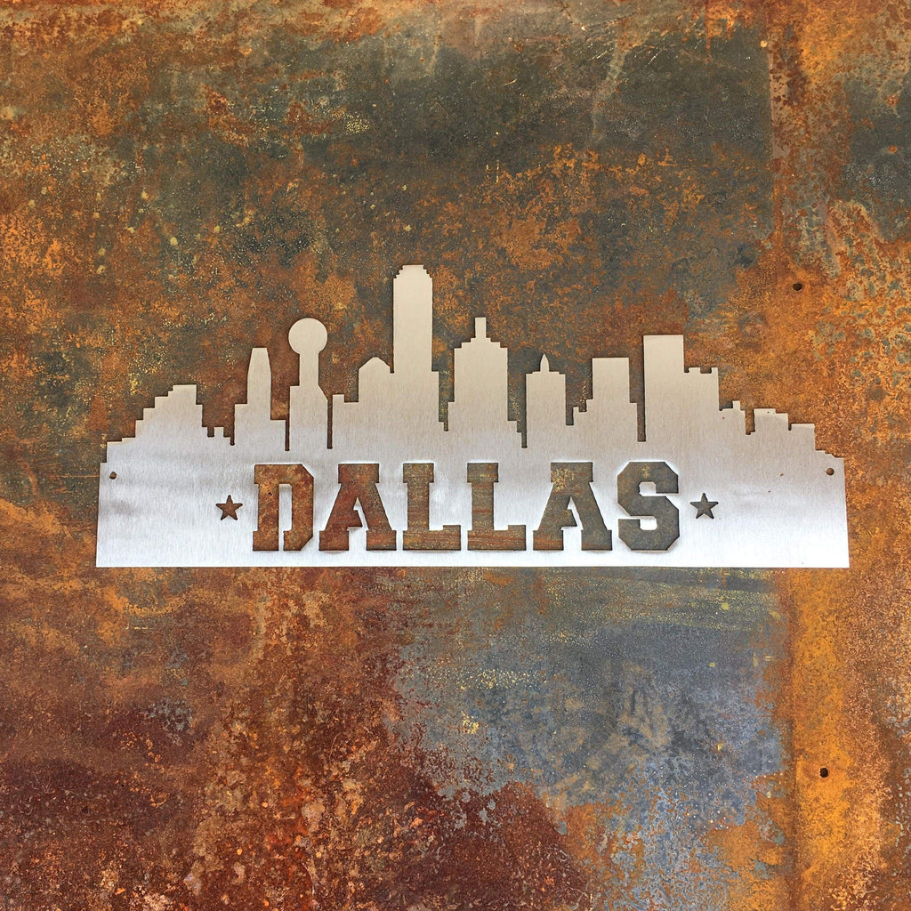 Metal Dallas Skyline CC Metal Design 