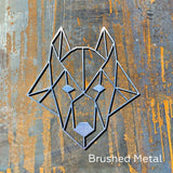 Geometric Wolf Bear Fox Metal Wall Art CC Metal Design 