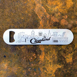 Cleveland Skyline Bottle Opener CC Metal Design 
