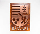 Personalized Family Crest Metal Wall Art CC Metal Design 